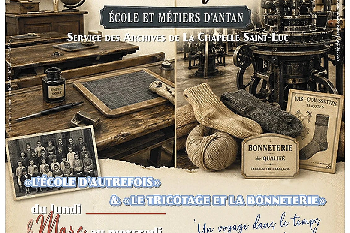 Exposition « Souvenirs d’autrefois : école et métiers d’antan »