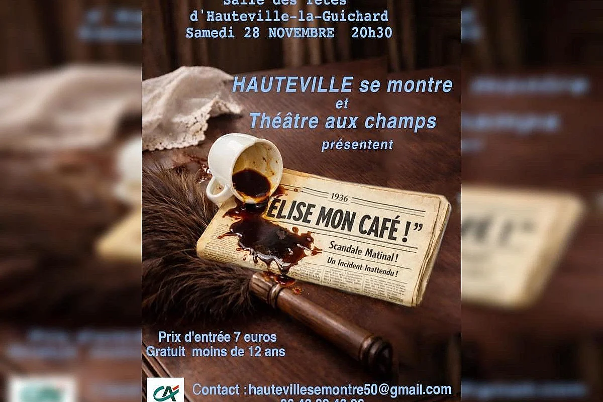 Théâtre "Élise ! Mon café !"