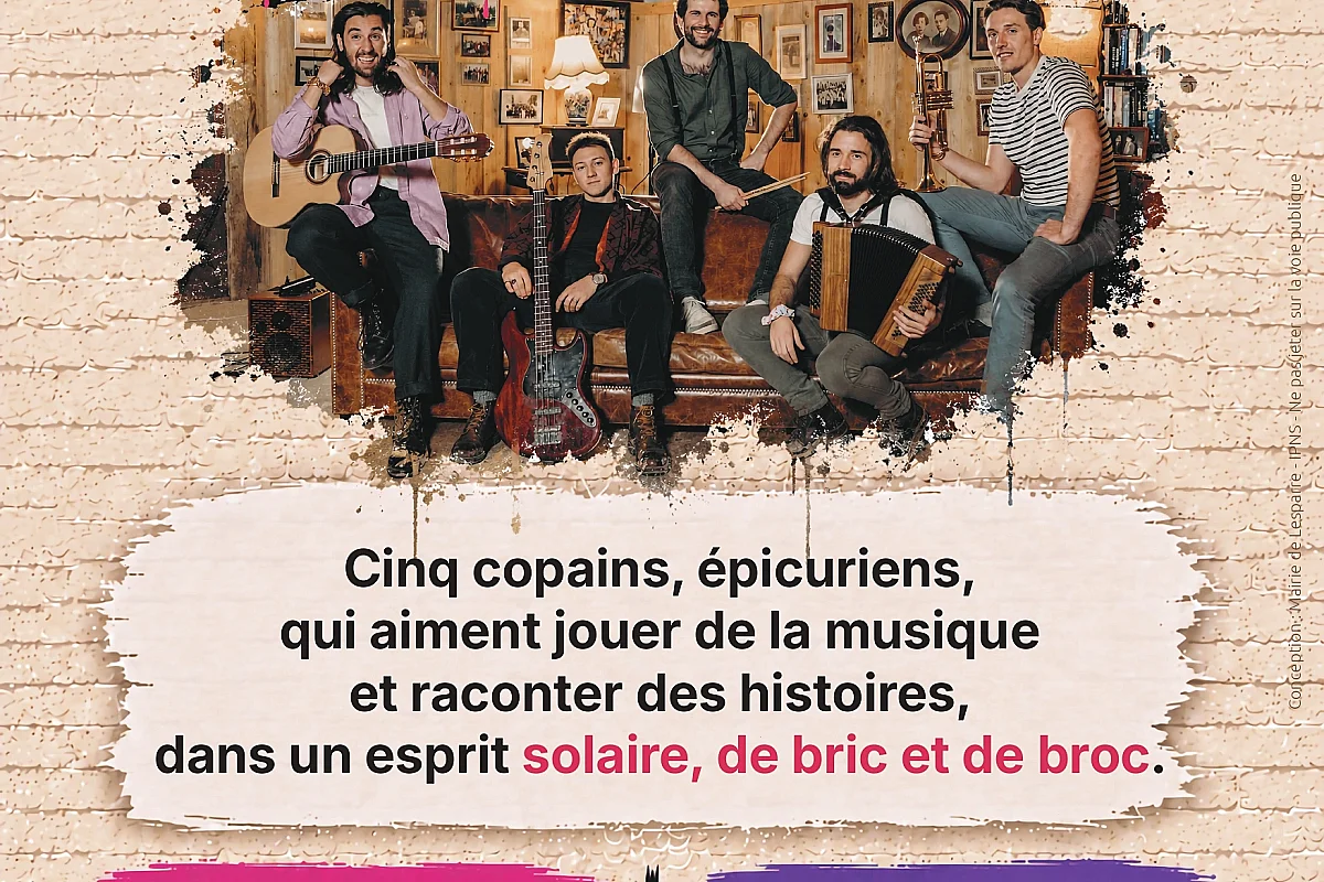 Concert & Tapas avec "Les Boîtaclous"