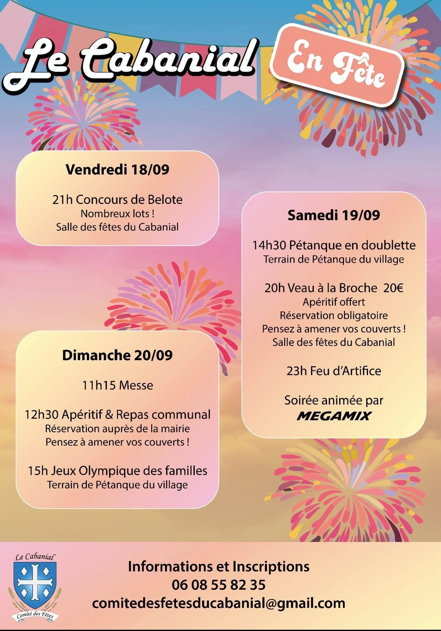 LE CABANIAL EN FÊTE !