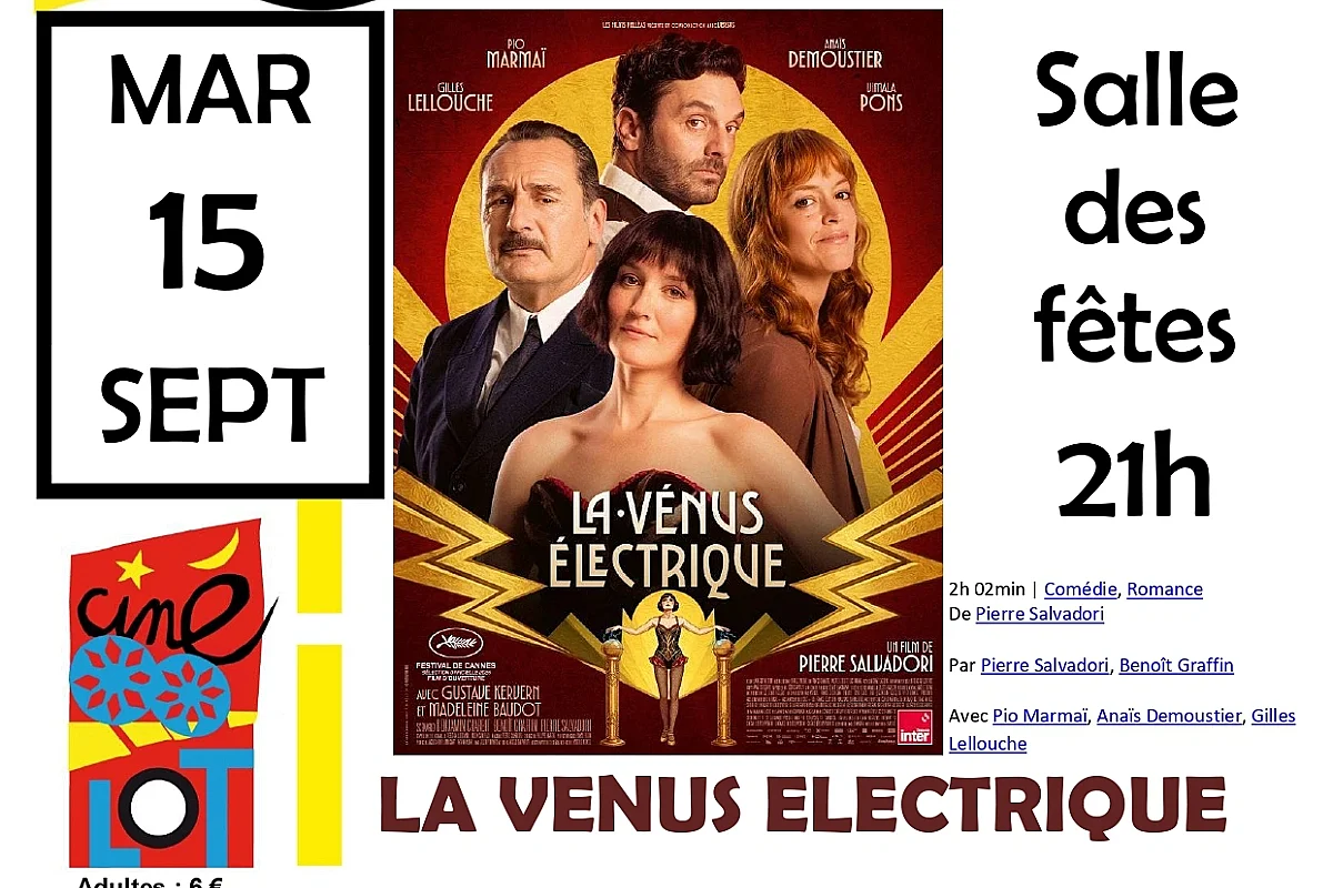 Ciné-Lot : "La venus électrique"