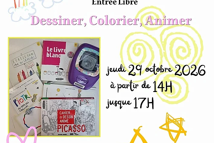 Atelier : Je dessine !