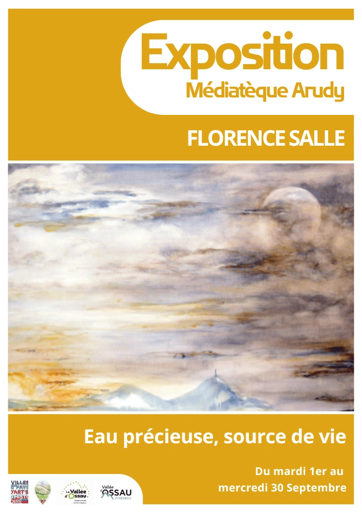 Exposition : Eaux précieuse, source de vie - Florence Salle