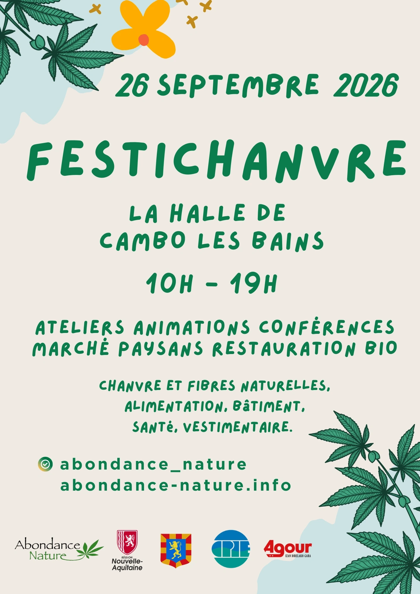 FestiChanvre 2026 : Agroécologie, Permaculture, Chanvre & Fibres Naturelles