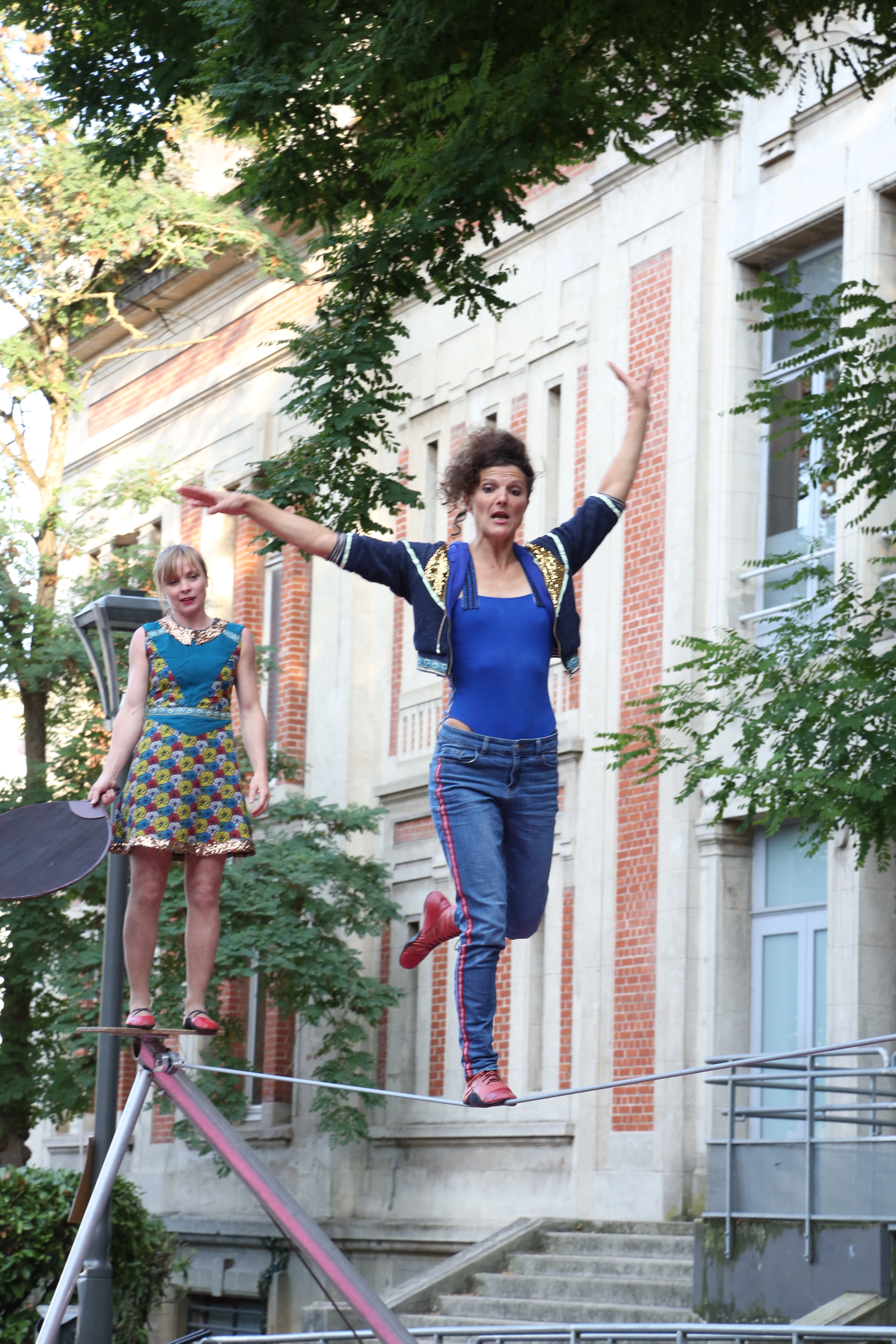 Agora Pôle National Cirque - Dans le sens contraire au sens du vent / Collectif Porte 27 - Marion Collé & Sylvain Levey
