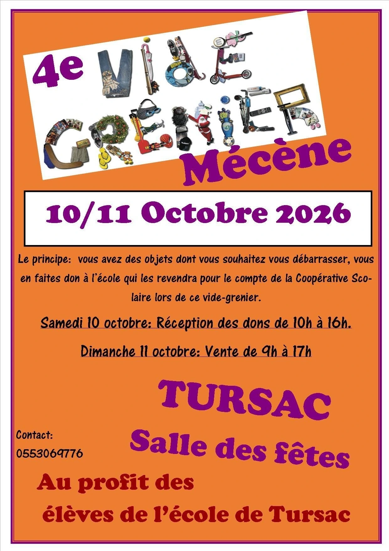 4ème vide-grenier mécène