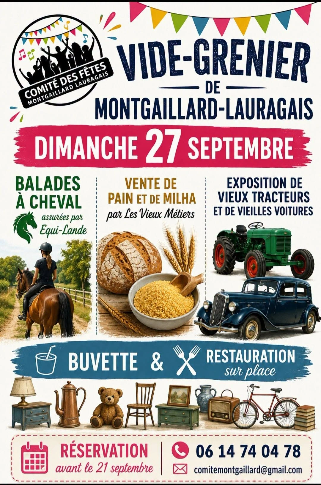 VIDE GRENIER MONTGAILLARD-LAURAGAIS