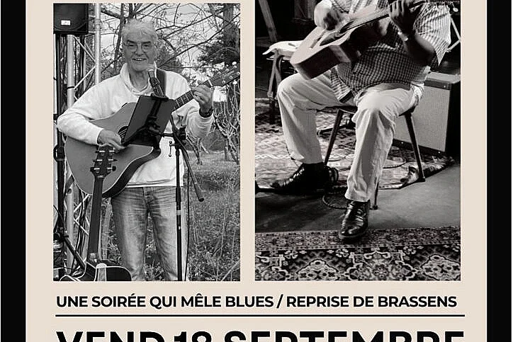 Blues, Brassens, et bonne humeur à la Maison des Acacias !