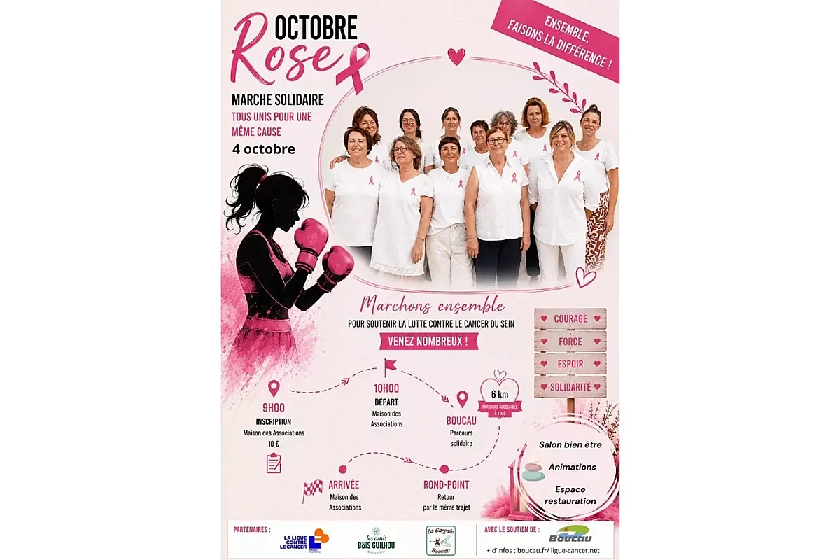 Octobre rose: marche solidaire