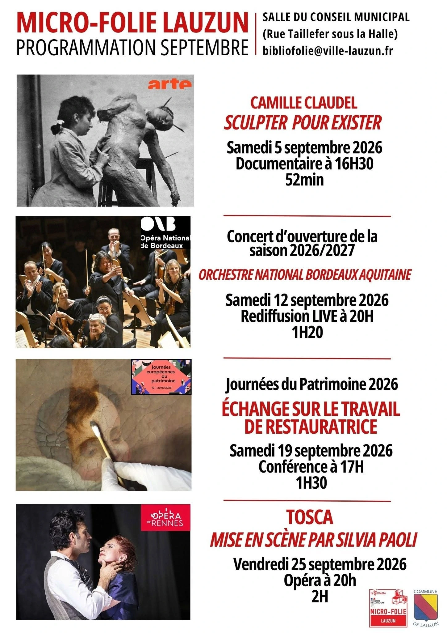 Micro-Folie : Journées Européennes du Patrimoine - Conférence
