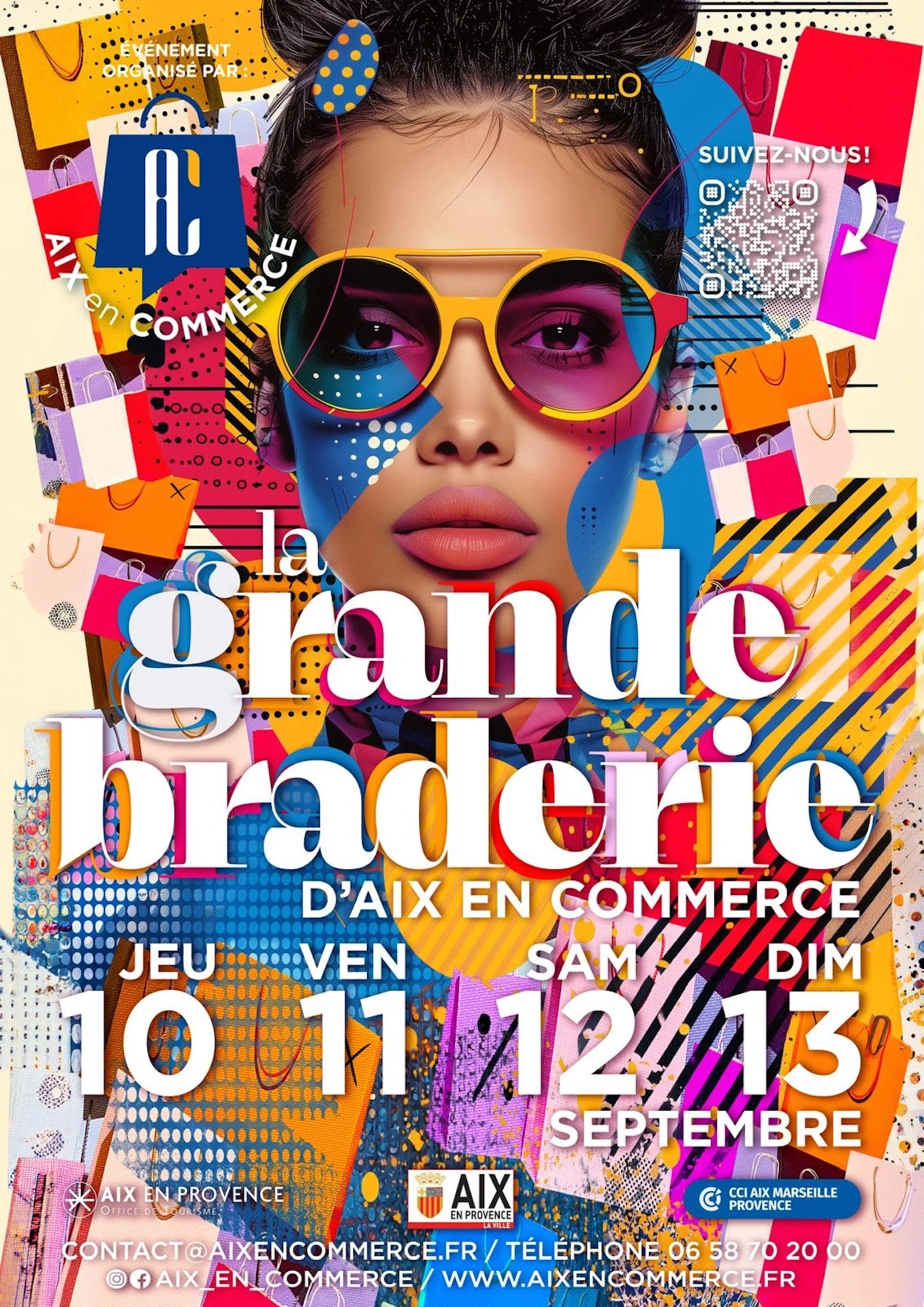 La grande braderie d'Aix en Commerce