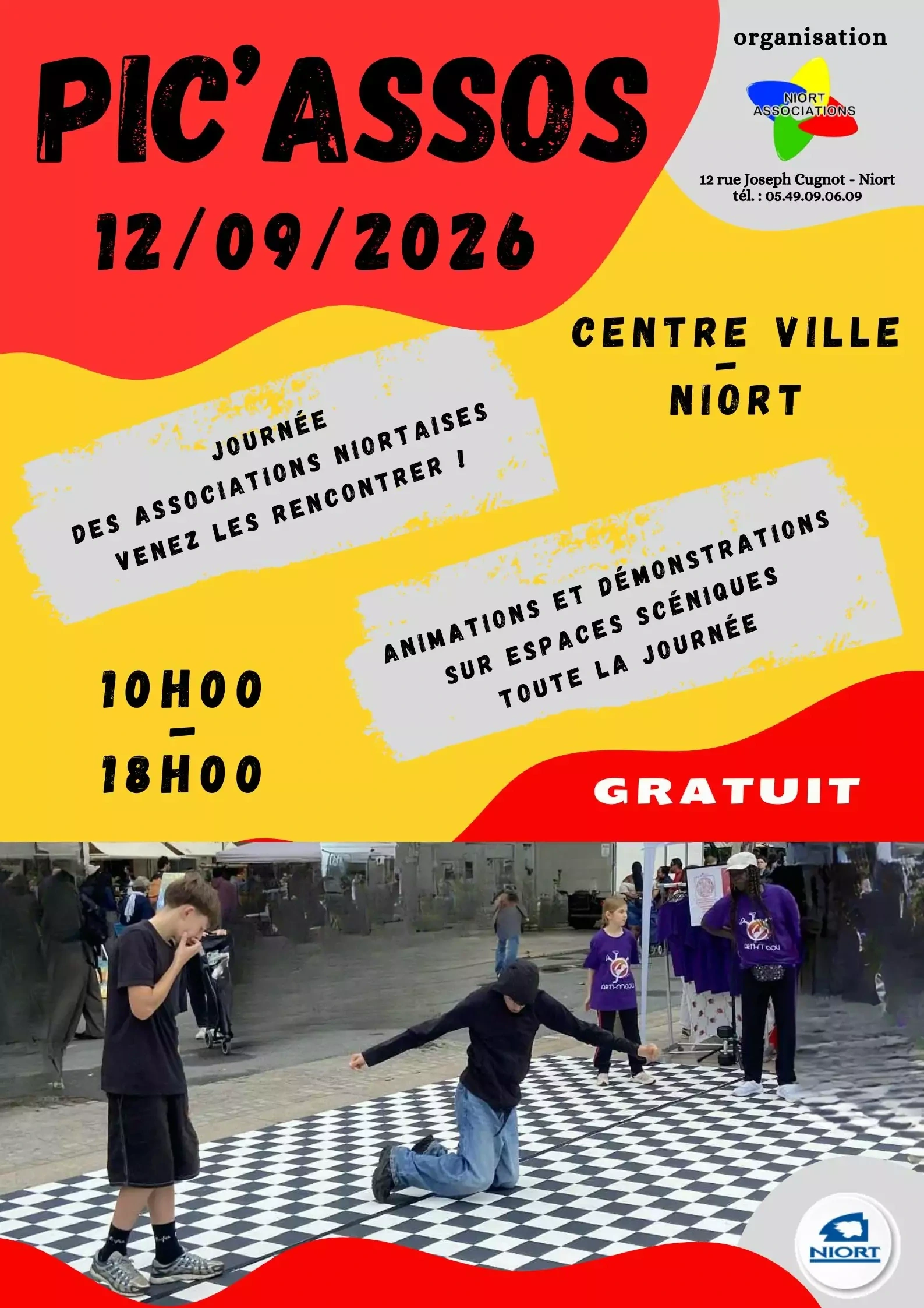 Forum des associations "Pic’Assos" à Niort