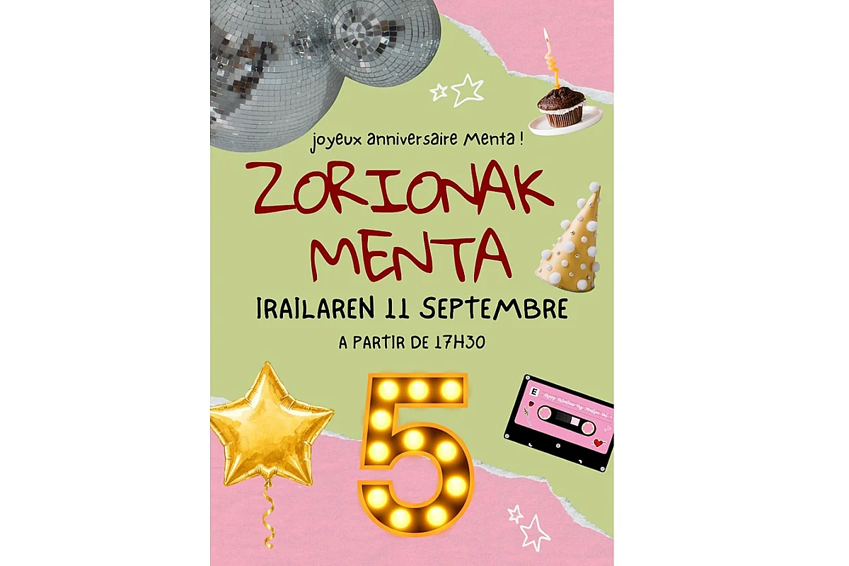 5ème anniversaire de la Librairie Menta