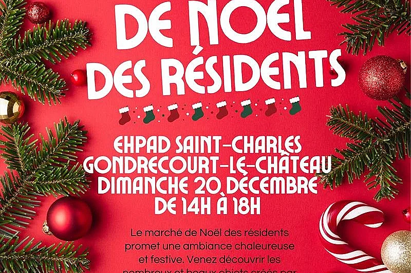 Marché de Noel des résidents