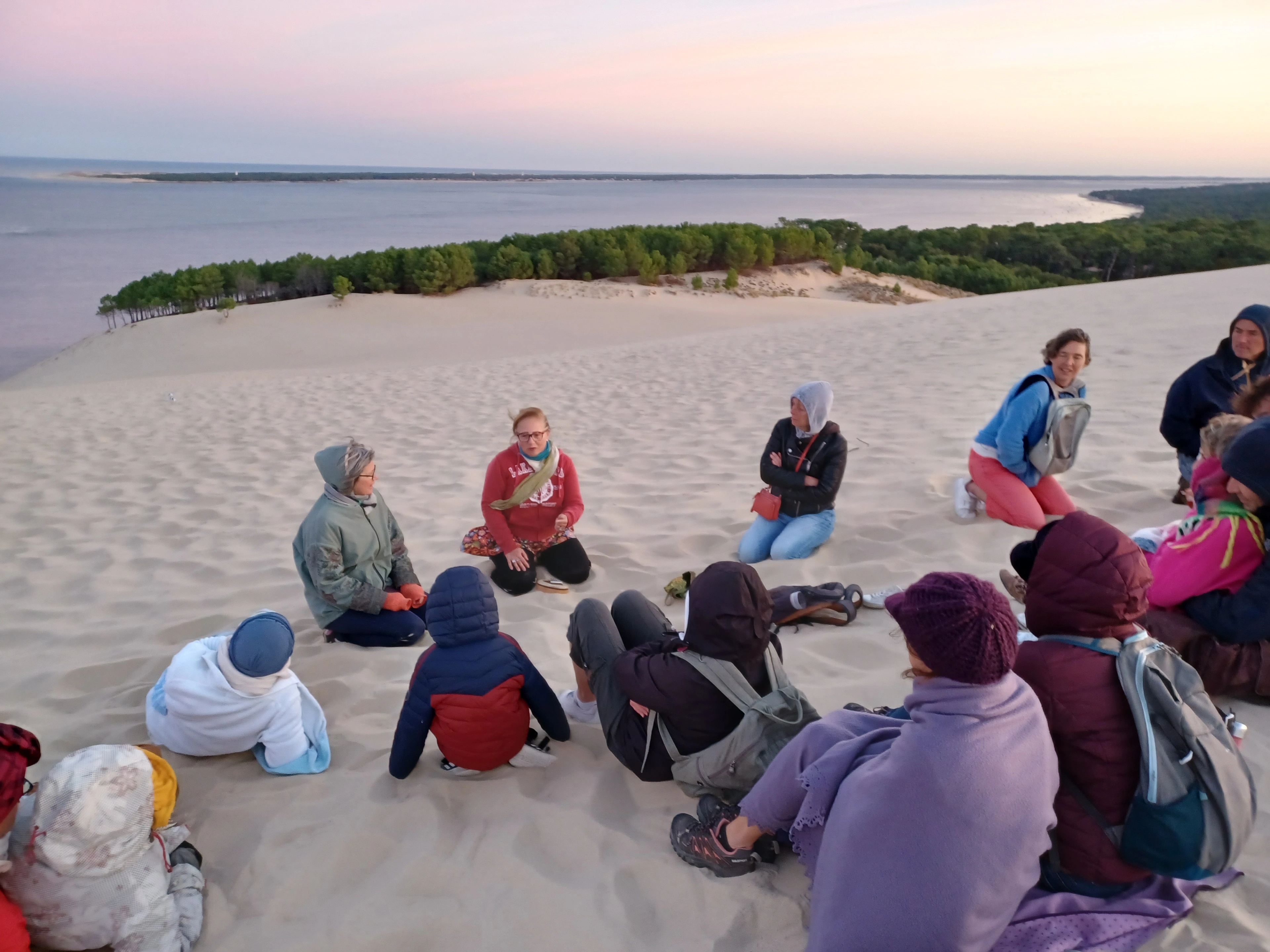 Balade contée en famille à la Dune du Pilat
