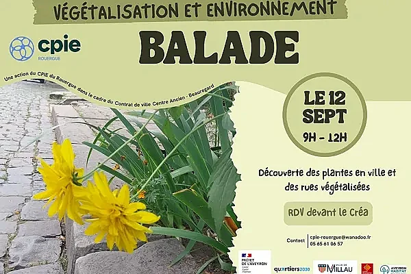 Végétalisation et environnement " balade en ville " avec le CPIE