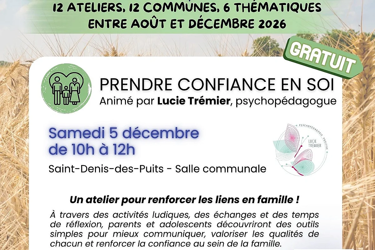 Atelier "Faire Famille en Beauperchois" : Prendre confiance en soi