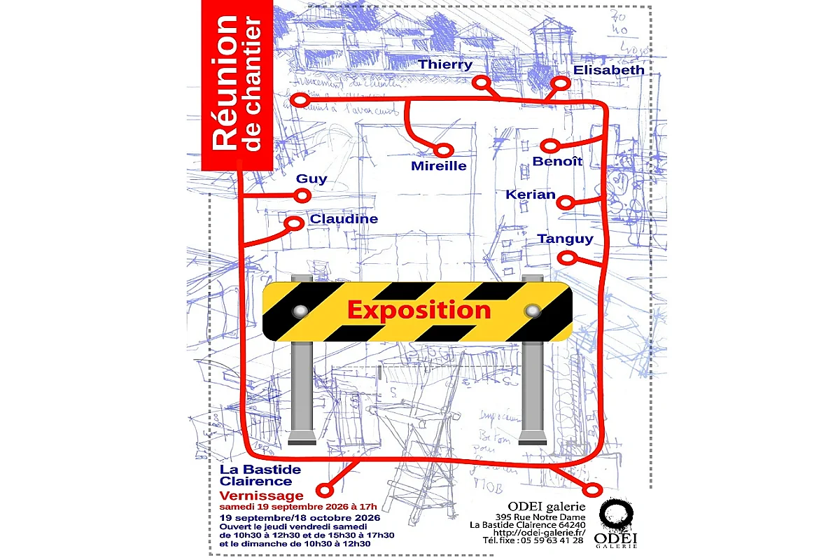 Journées Européennes du patrimoine : exposition " Réunion de chantier "