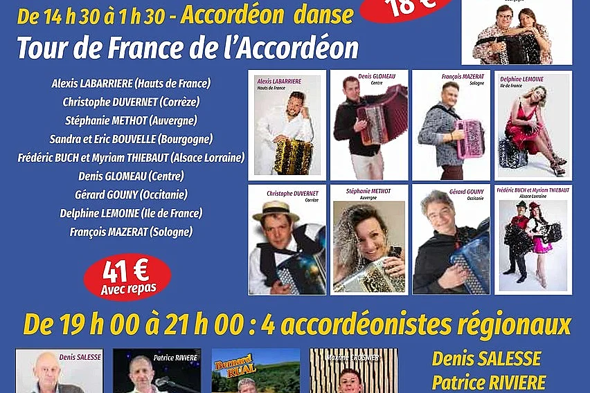 Tour de France de L'Accordéon Festival de Chamberet