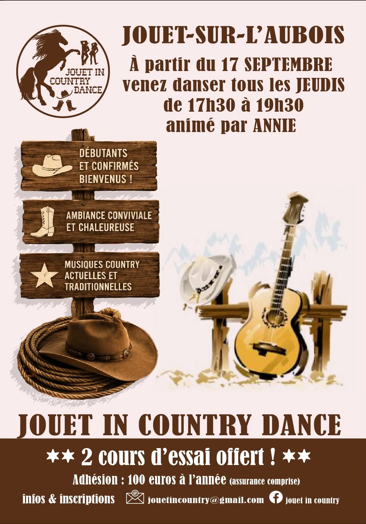 Jouet in Country dance