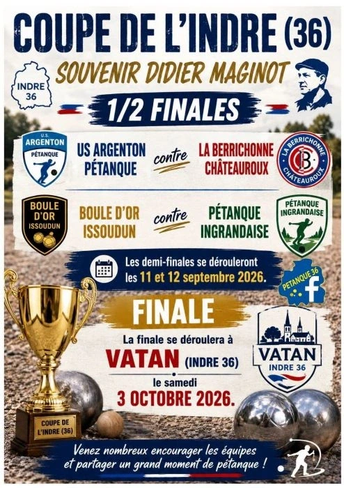 Coupe de l'Indre de pétanque