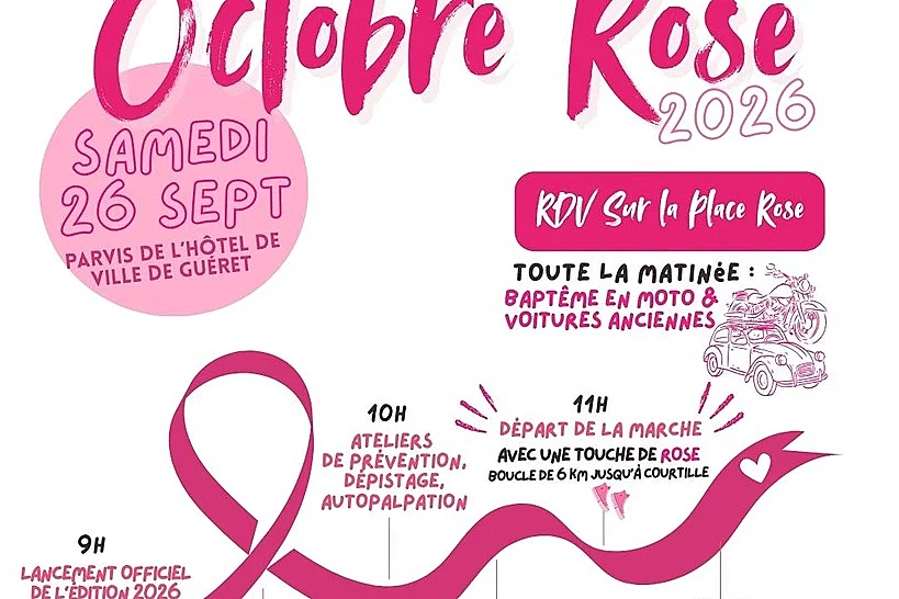 Octobre rose à Guéret