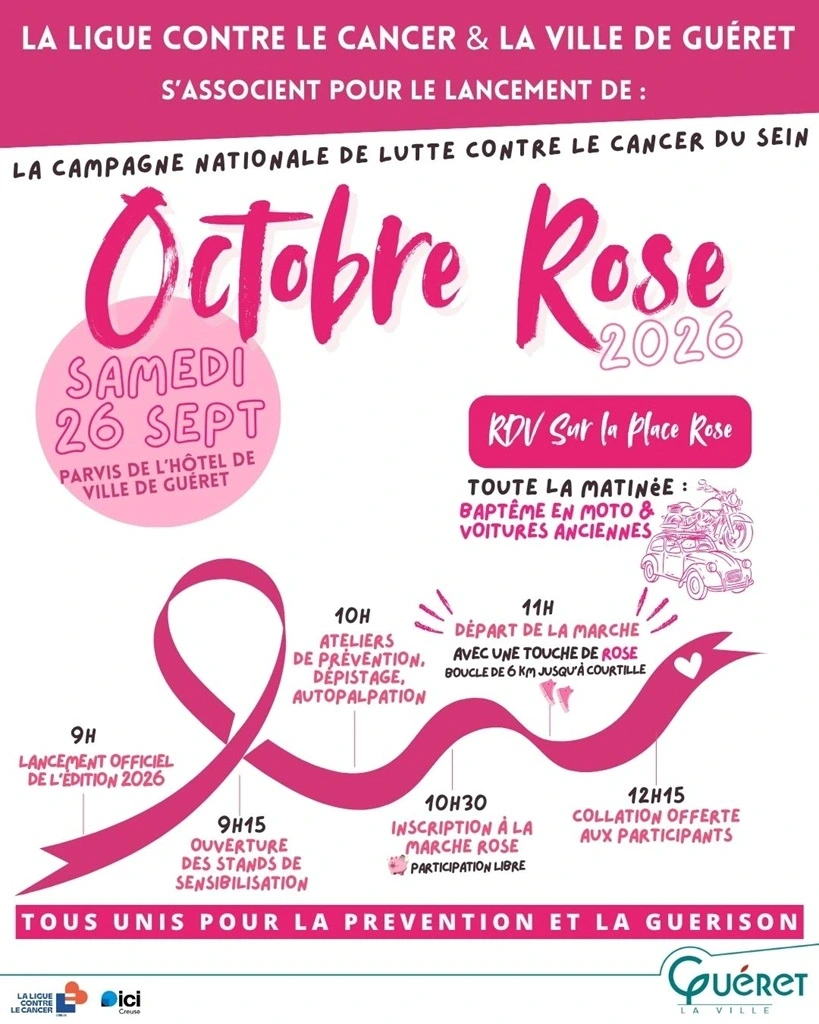 Octobre rose à Guéret