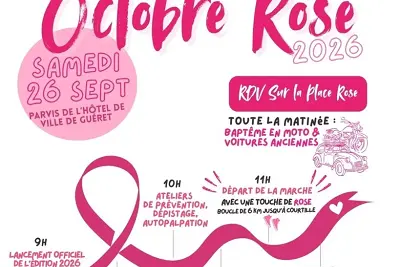 Octobre rose à  Guéret