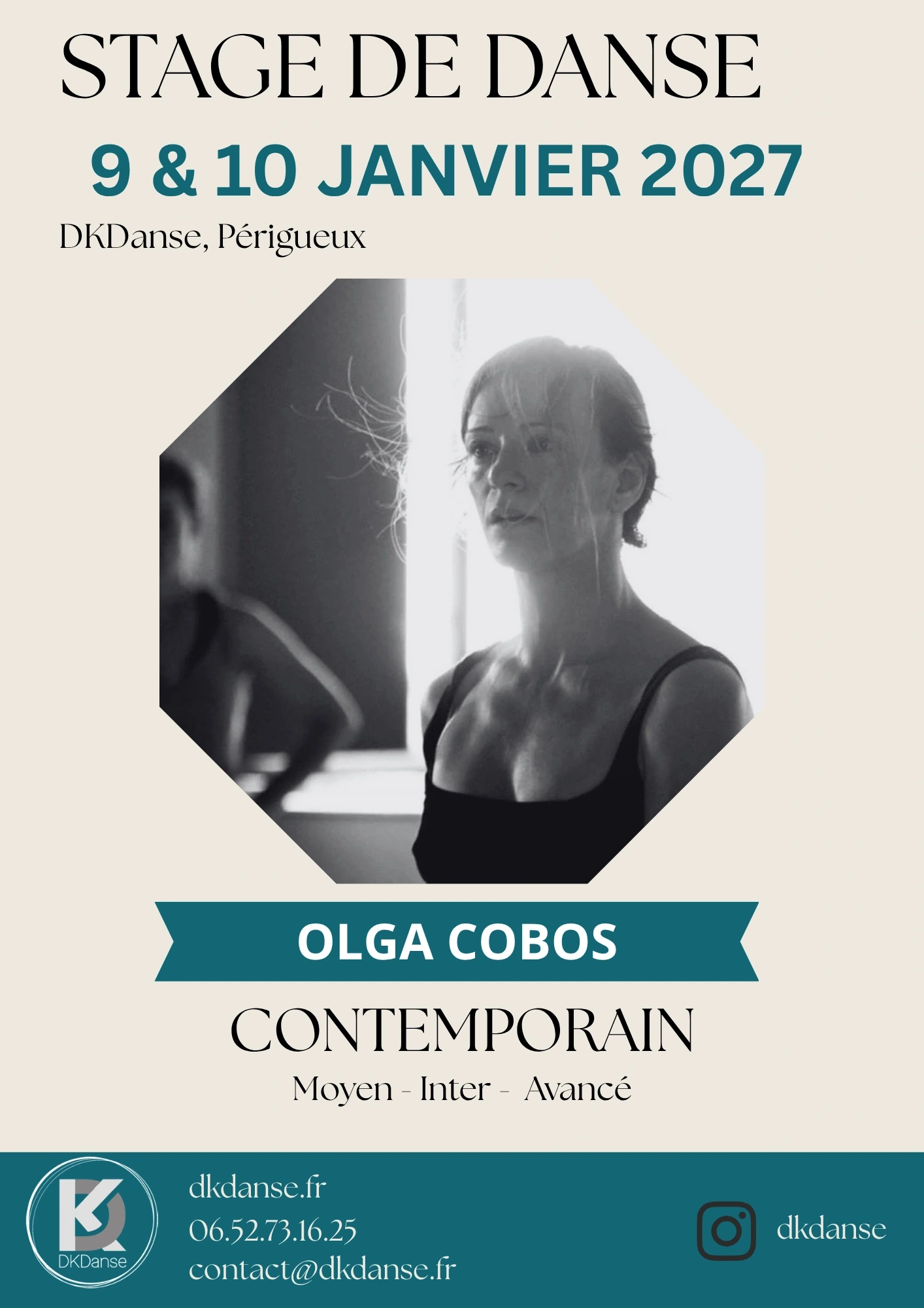 Stage Contemporain - Olga COBOS - DKDanse