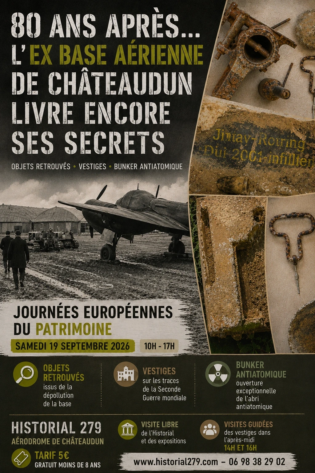 Visite de l'Historial 279