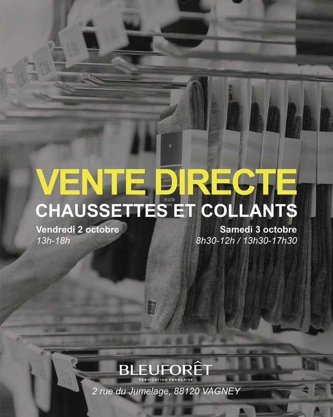 Braderie tricotage des Vosges Bleufôret