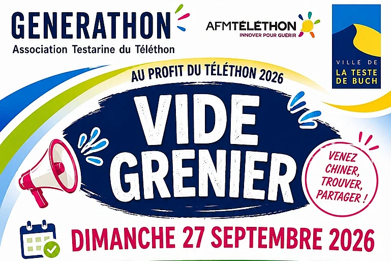 Vide grenier Générathon - Association Testerine