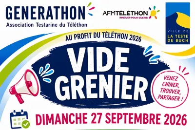 Vide grenier Générathon - Association Testerine