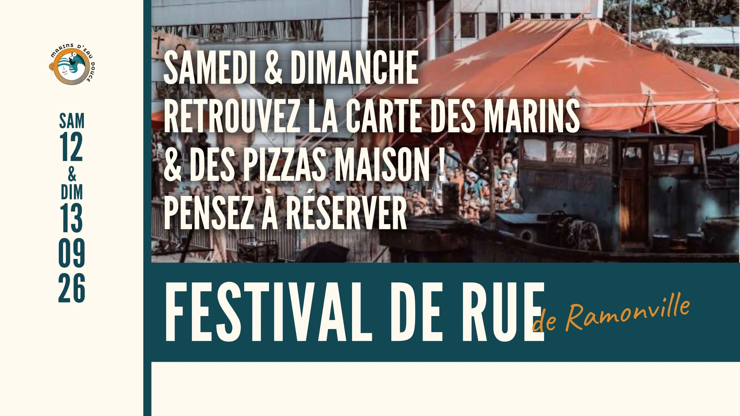 FESTIVAL DE RUE DE RAMONVILLE > LES MARINS D'EAU DOUCE