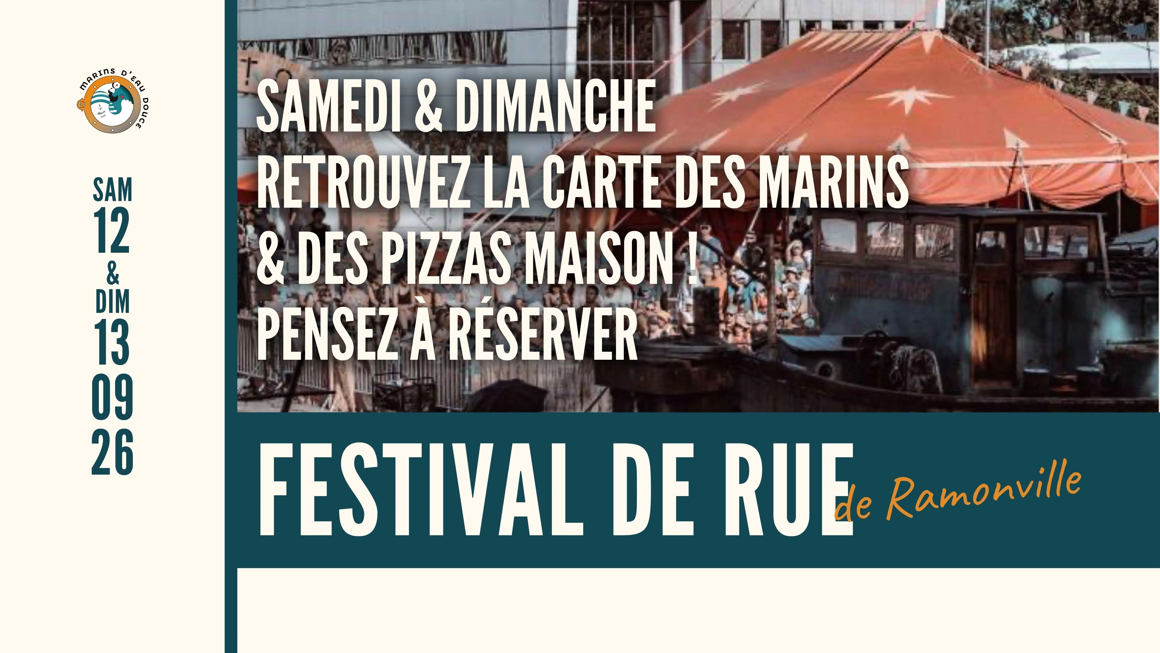 FESTIVAL DE RUE DE RAMONVILLE > LES MARINS D'EAU DOUCE