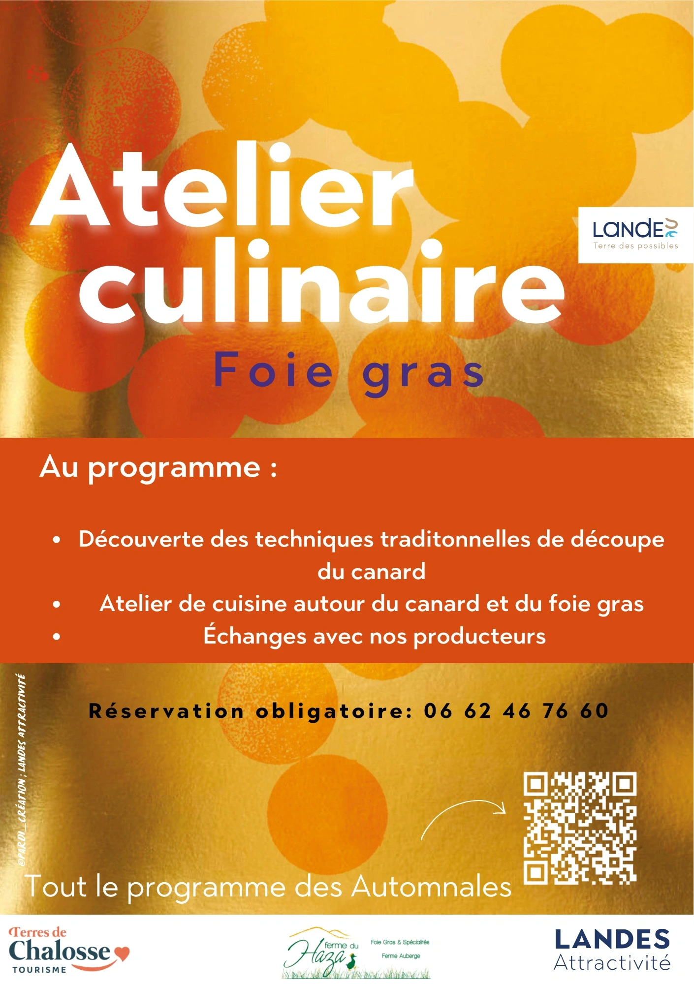 Atelier de découpe du canard et cours de cuisine par Benoît - Les Automnales du foie gras