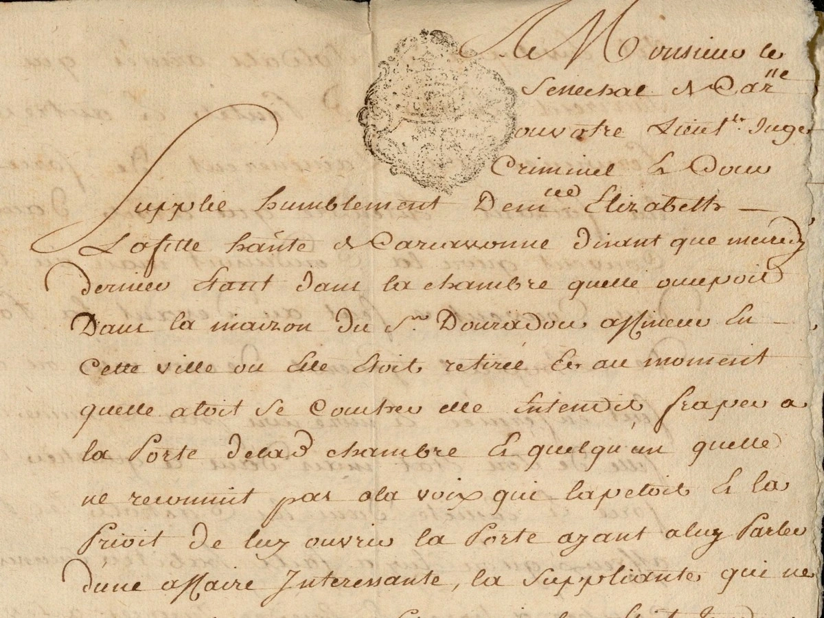 PALÉOGRAPHIE - NIVEAU DÉBUTANT