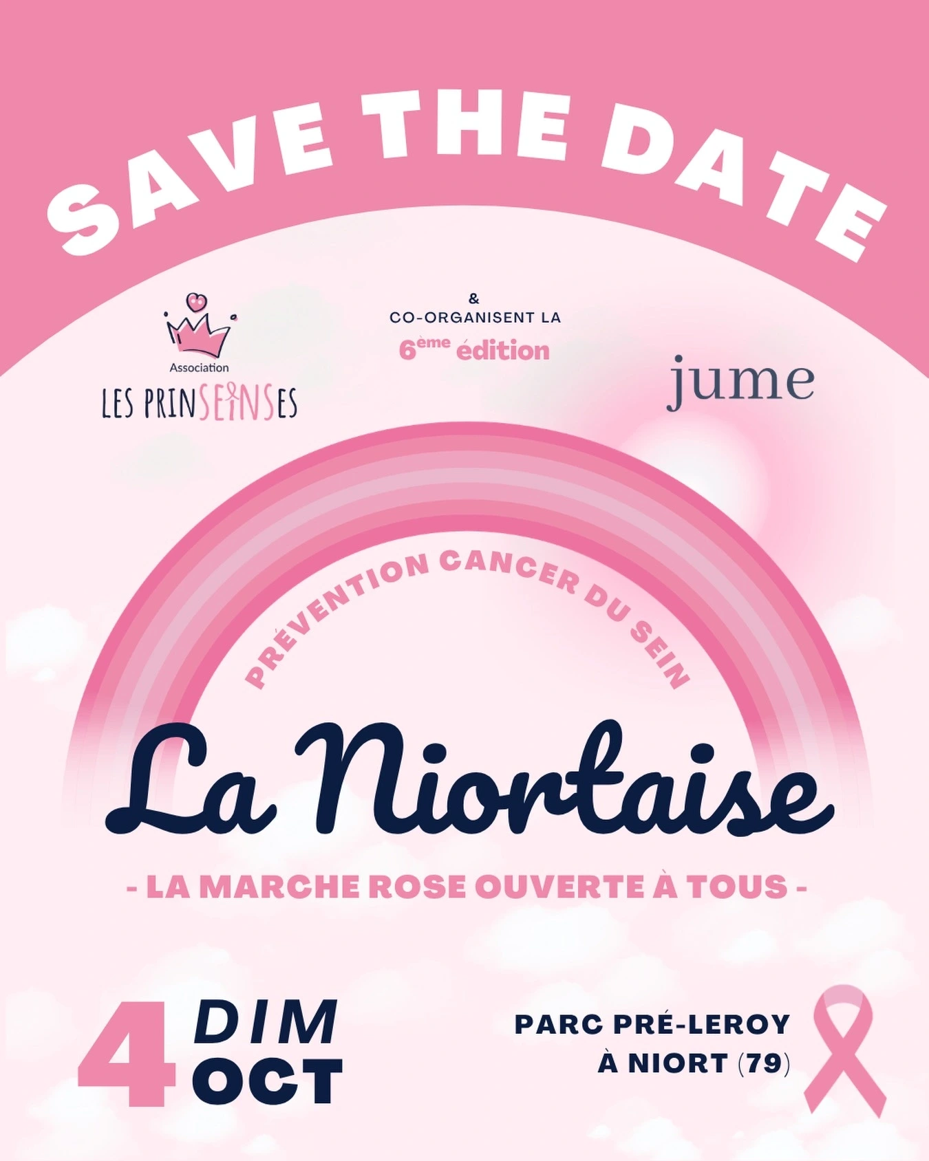 La Niortaise - Marche Octobre Rose à Niort