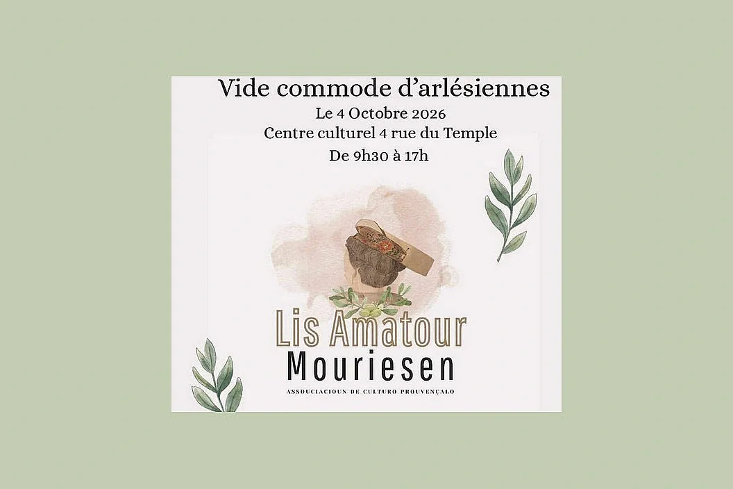Vide-commode d'Arlésiennes à Mouriès