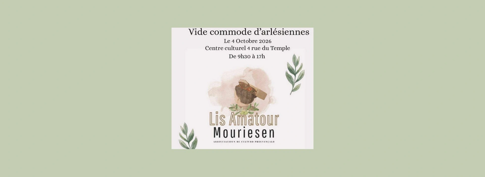 Vide-commode d'Arlésiennes à Mouriès