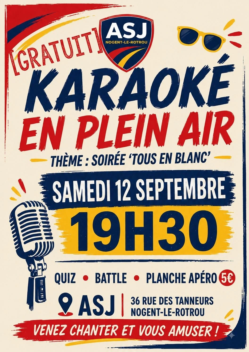 Soirée Karaoké à ASJ