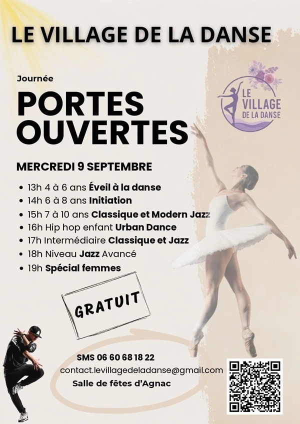Portes ouvertes de l'asssociation le Village de la danse