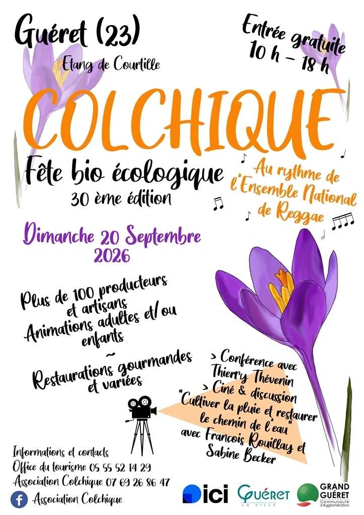 Fête bio écologique Colchique : le jardin-forêt