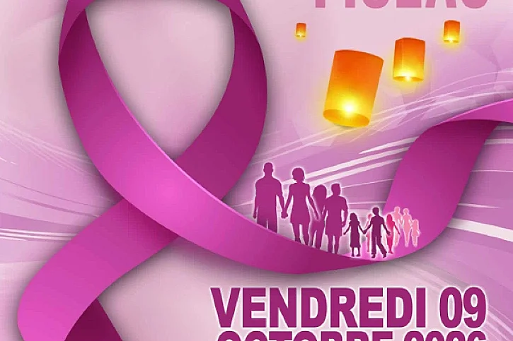 Marche Rose aux Lampions à Figeac