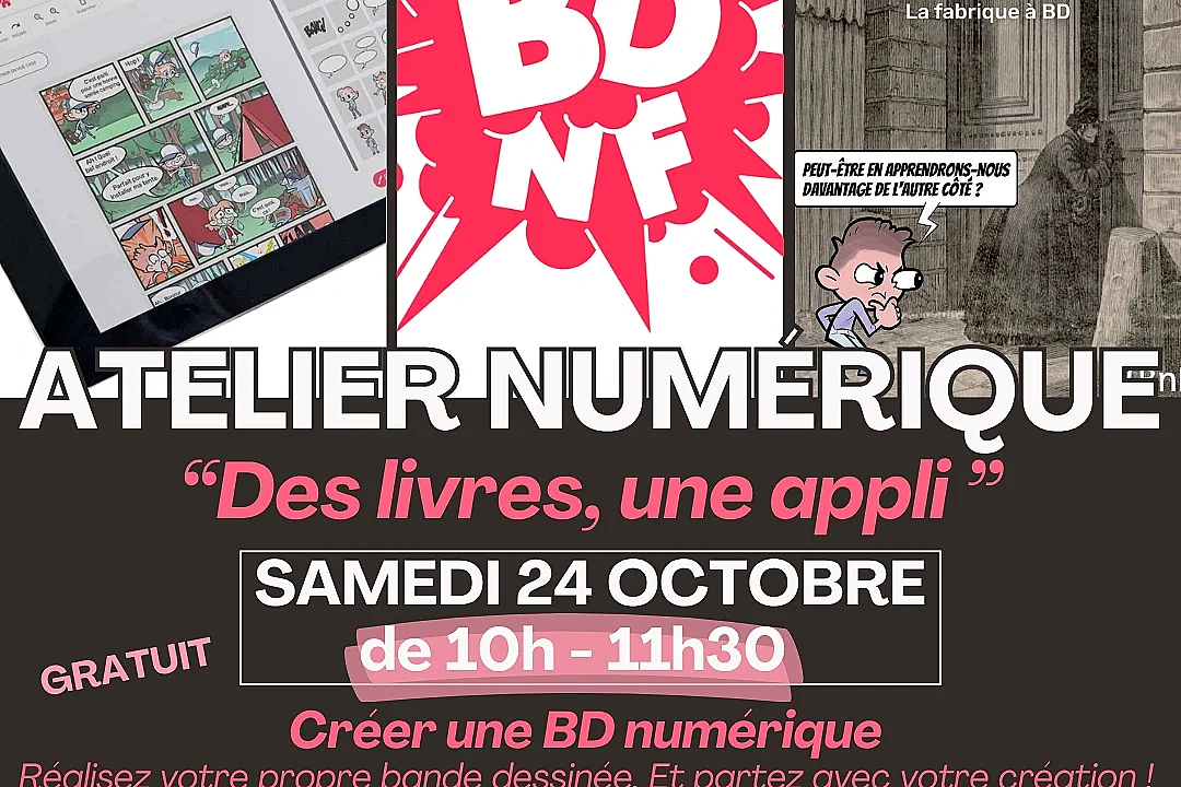 Atelier numérique «Des Livres, une Appli»