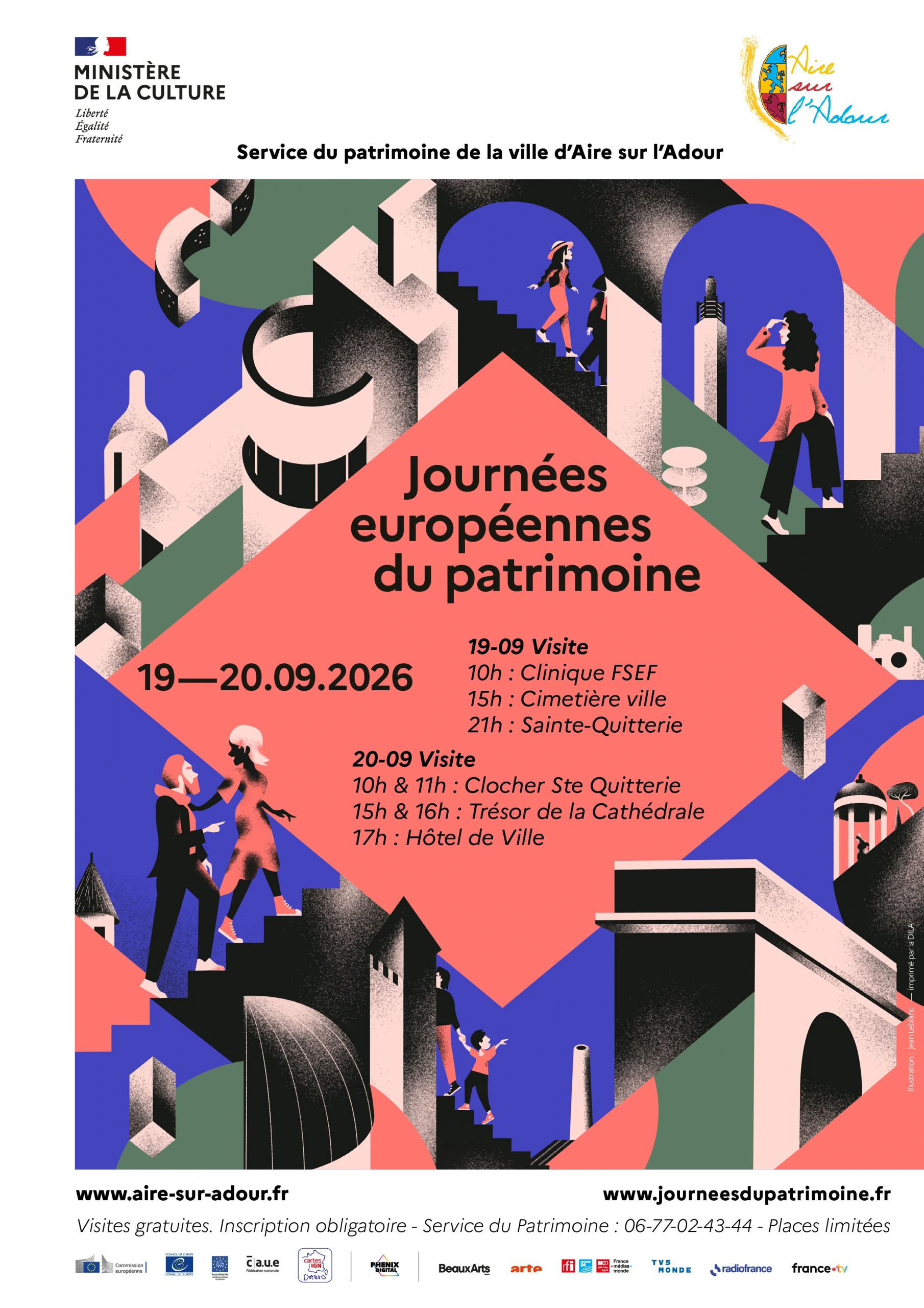 Journées du patrimoine à Aire sur l'Adour
