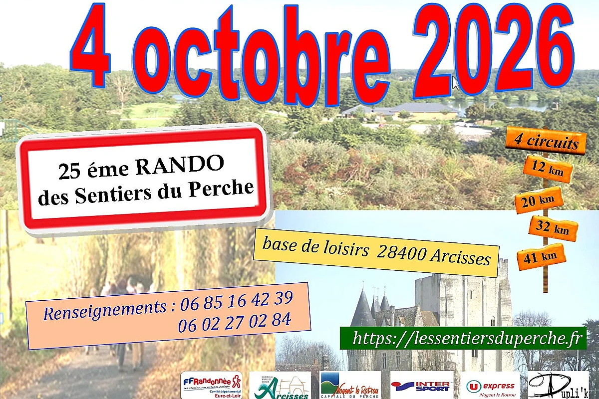 25ème randonnée des Sentiers du Perche