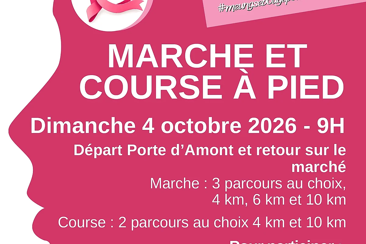 Meung se bouge pour Octobre Rose