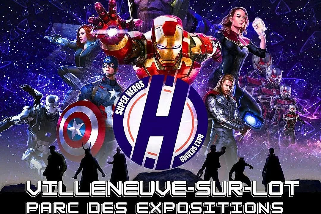 Exposition Super-héros vs Dinosaures 2026