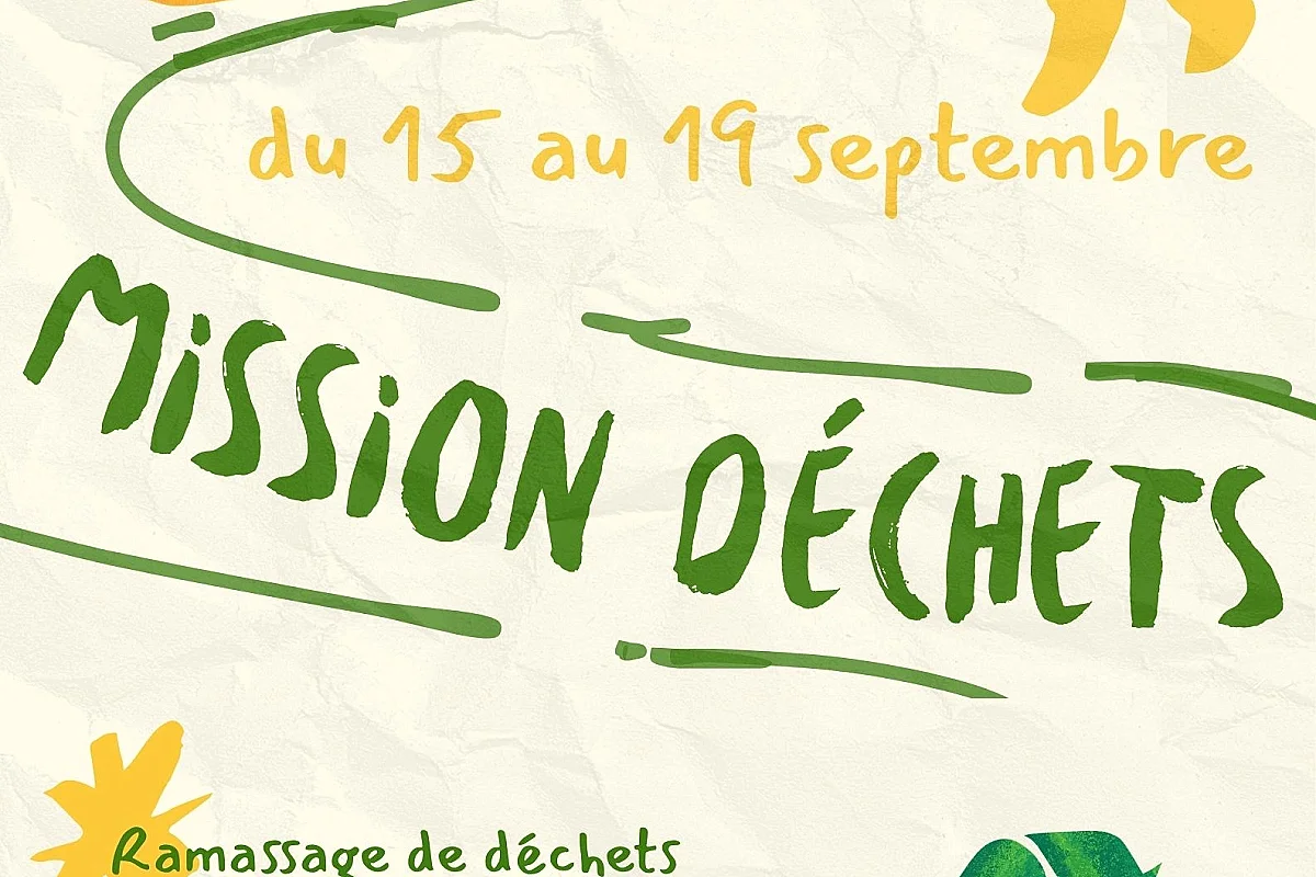 Semaine mission déchets - Ramassage de déchets et nettoyage des berges de la Machinotte